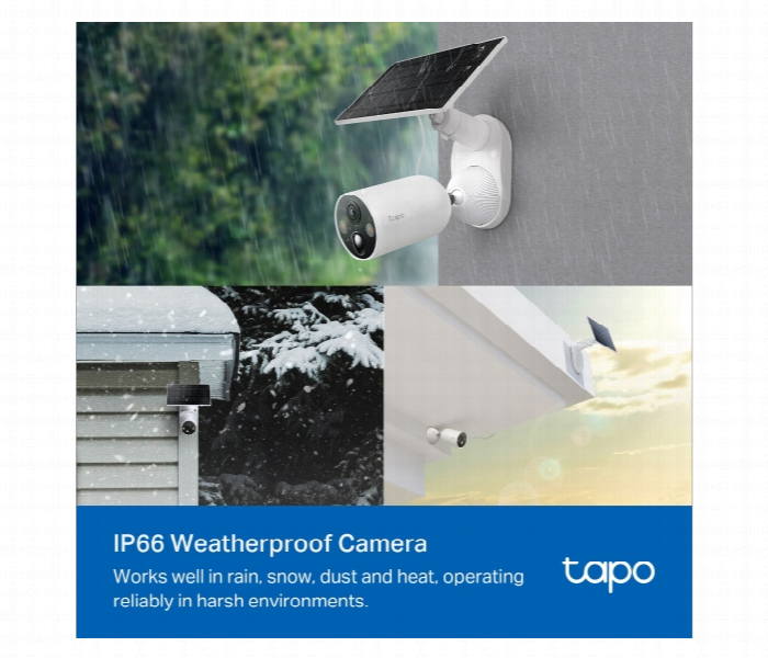 Tapo C425 Kit  Solar Powered Security Camera Kit - Zoom Image 6