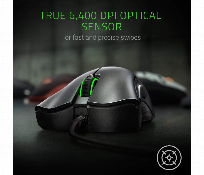 Razer Deathadder Essential Wired Gaming Mouse Black - Zoom Image 3
