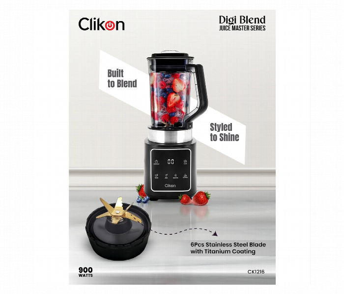 Clikon Ck1216 Power Blender With Multi Function 900W - Zoom Image 3