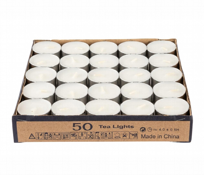 Tiu Tea Light Candles 50 Pcs Set - Zoom Image