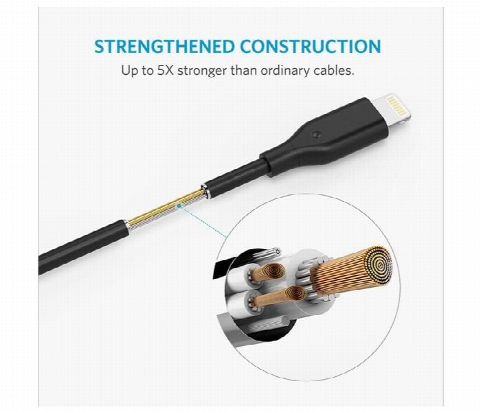 Anker Powerline Select Plus  A8013H12 6Ft Braided Cable - Zoom Image 4