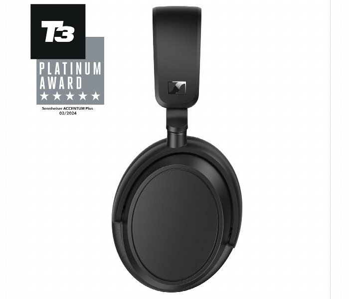 Sennheiser 700176 Accentum Plus Bluetooth Headset Black - Zoom Image 3