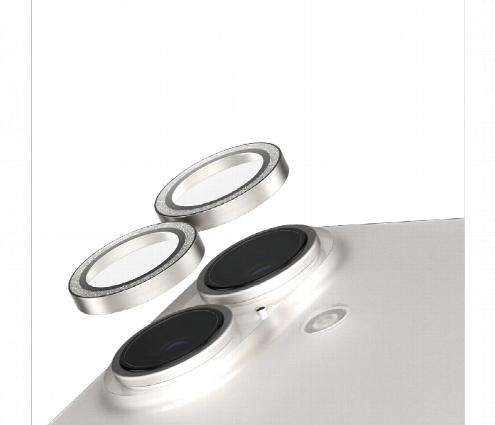 Panzerglass Camera Lens Protector Iphone 16 And 16 Plus Silver - Zoom Image 1