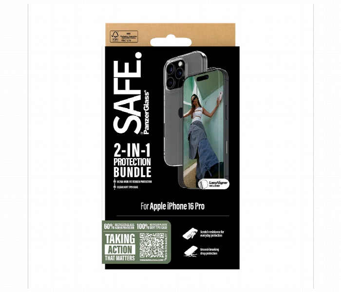 Panzerglass 2 In 1 Bundle Iphone 16 Pro Case Guard - Zoom Image 4