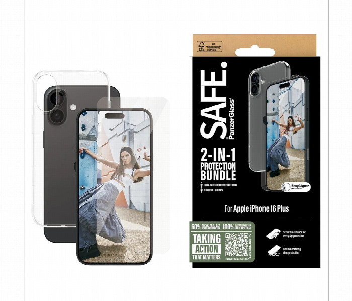 Panzerglass 2 In 1 Bundle Iphone 16 Plus Case Guard - Zoom Image 2