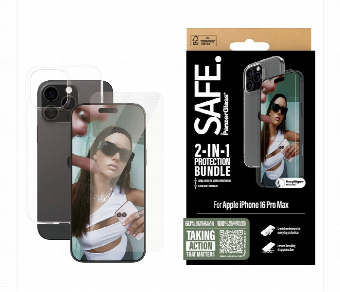 Panzerglass 2 In 1 Bundle Iphone 16 Pro Max Guard - Zoom Image 2