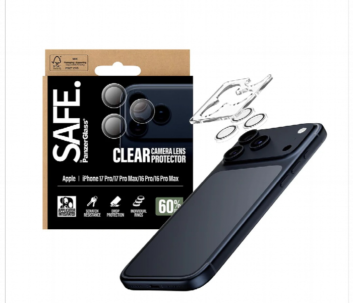 Panzerglass Lens Protector Iphone 17 Pro Max Clear - Zoom Image 3
