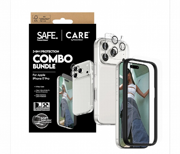 Panzerglass 3 In 1 Bundle Iphone 17 Pro Case Kit - Zoom Image 5