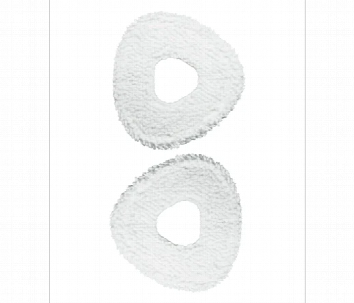 Narwal Silver Ion Antibacterial Mop Pads Cppja000870000 Microfiber - Zoom Image 1