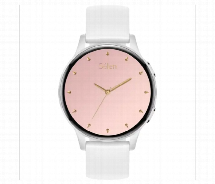 Xcell Selen 2 Smartwatch Amoled Bt Calling White - Zoom Image 1