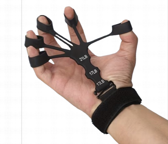 Powerflex Pro Finger Strength Trainer With Wrist Support - Zoom Image