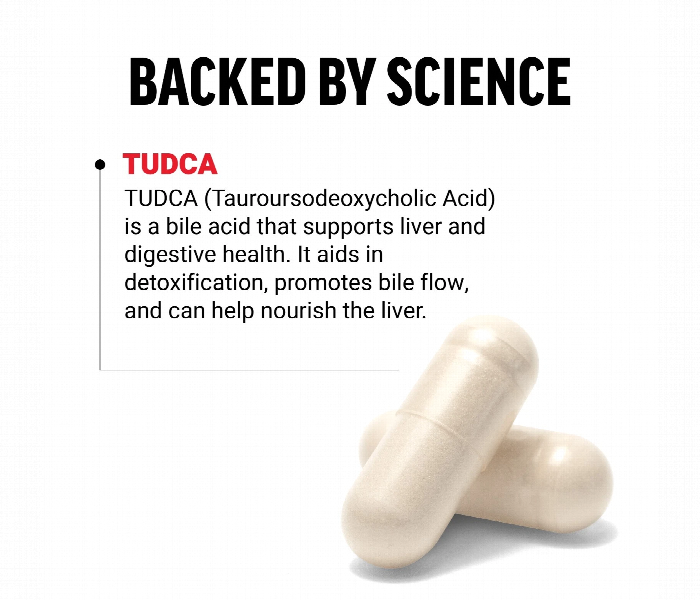 Force Factor Tudca 250Mg 60 Capsules Liver Support - Zoom Image 3