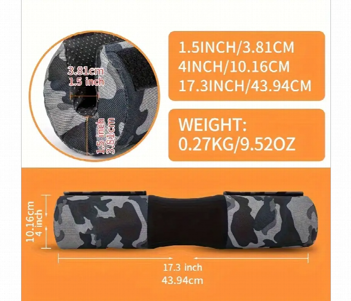 Anerman Premium Squat Pad Barbell Cushion Support - Zoom Image 5