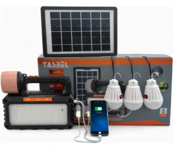 Solar Light Bluetooth Radio Mobile Charging Led System - Zoom Image 4