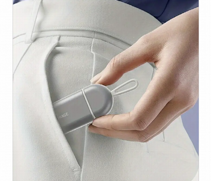 Binyou Organized Portable Pill Box Grey - Zoom Image 1