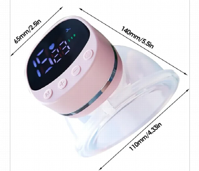 Wearable Electric Breast Pump With Massage Function 5 Pumping Modes - Zoom Image 4