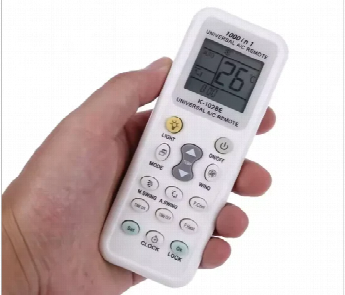 Universal Ac Remote Control For 1000 Plus Models White - Zoom Image 2