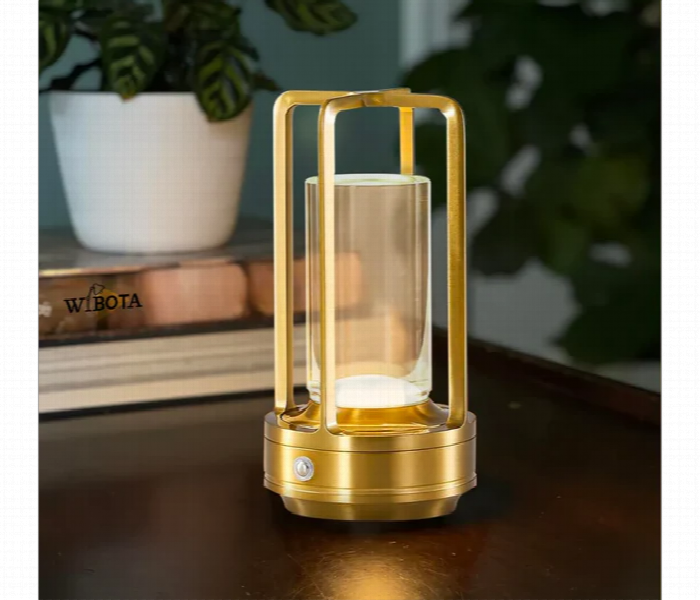 Portable Led Crystal Table Lamp With Touch Function Crystal Style Finish - Zoom Image 1