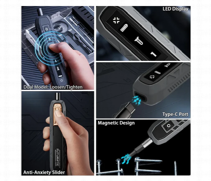 Digital Container Screwdriver Set 180 In 1 Precision Kit - Zoom Image 6