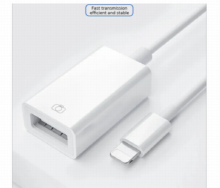 Coteci Cs8857 Lightning Usb Camera Adapter Plug And Play - Zoom Image 4