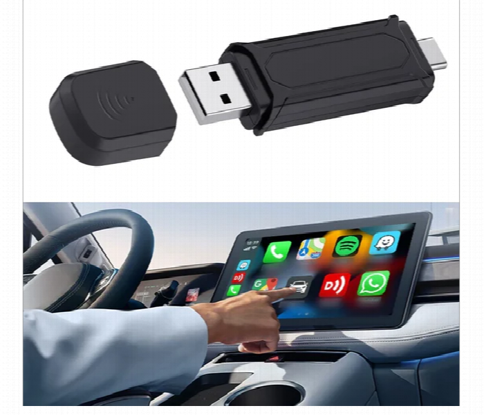 Mini Pro Carplay Android Auto Adapter 2025 Fast Connect - Zoom Image 1