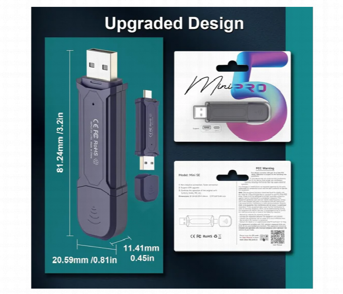 Mini Pro Carplay Android Auto Adapter 2025 Fast Connect - Zoom Image 6