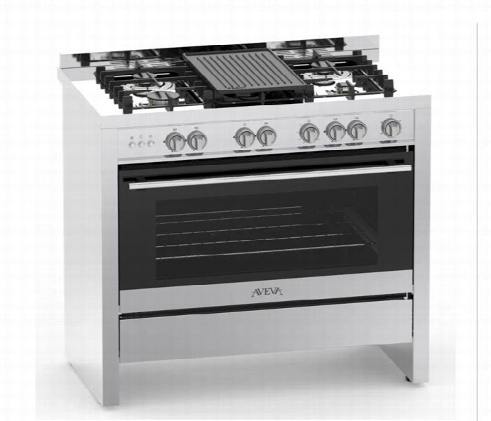 Aveva Av1Grc90 60 90X60 Gas Cooker 5 Burner Gas Oven