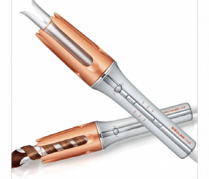 Sheglam It Curl One Touch Instant Curler Glosspro Ceramic Coating - Zoom Image 2