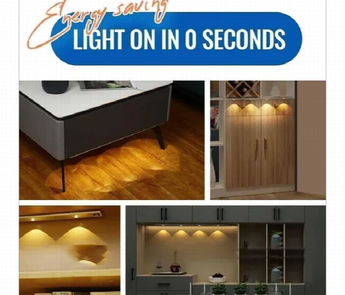 Led Motion Sensor Cabinet Light Usb Rechargeable - Zoom Image 3