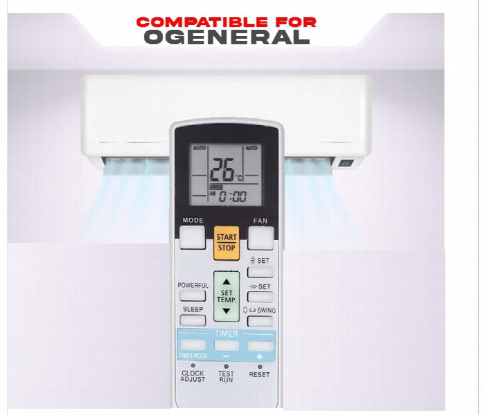 O General Ac Remote Control Lcd Replacement Unit - Zoom Image 3