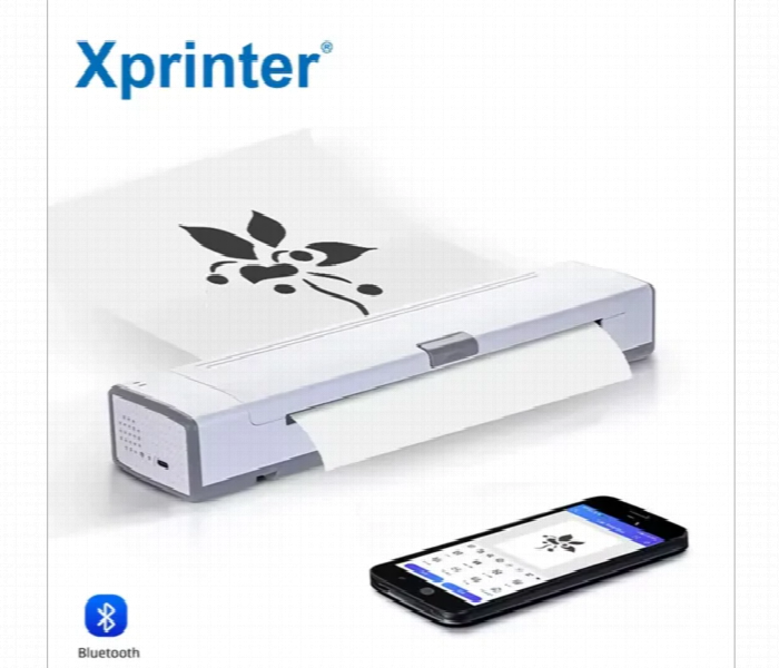Xprinter 2000Mah Mini Portable A4 Printer 300Dpi - Zoom Image 1