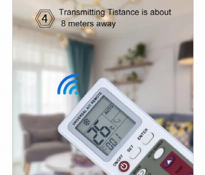 Kt 109 Ii Universal Ac Remote Control 2Xaaa - Zoom Image 4