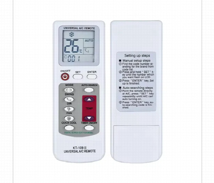 Kt 109 Ii Universal Ac Remote Control 2Xaaa - Zoom Image 2