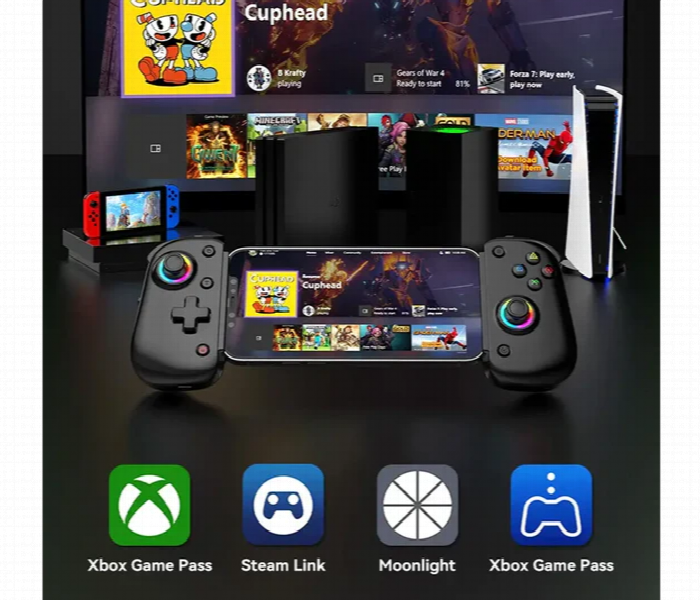 D8 Pro Wireless Gaming Controller Rgb Multi Platform - Zoom Image 4