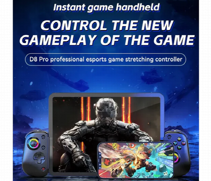 D8 Pro Wireless Gaming Controller Rgb Multi Platform - Zoom Image 3