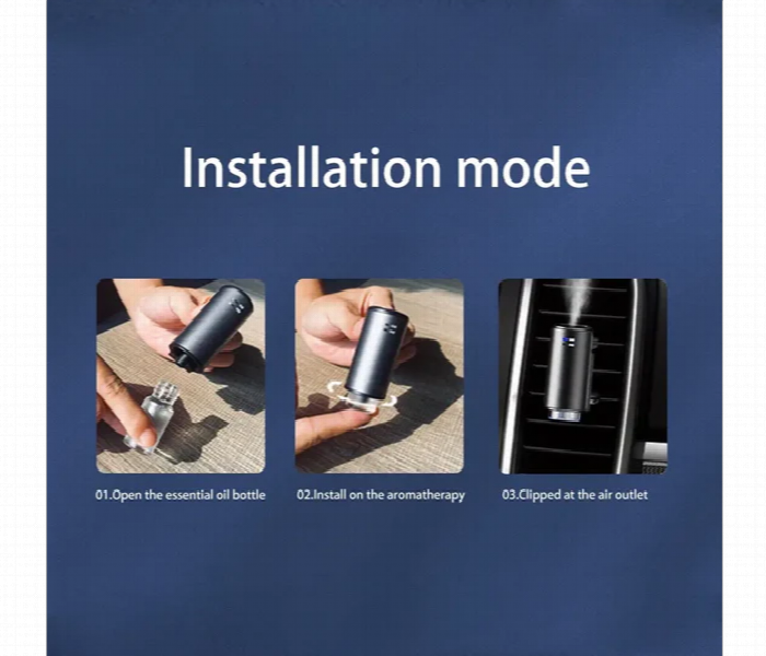 Auto Electric Car Air Diffuser Aroma 220Mah Smart Sensor - Zoom Image 6