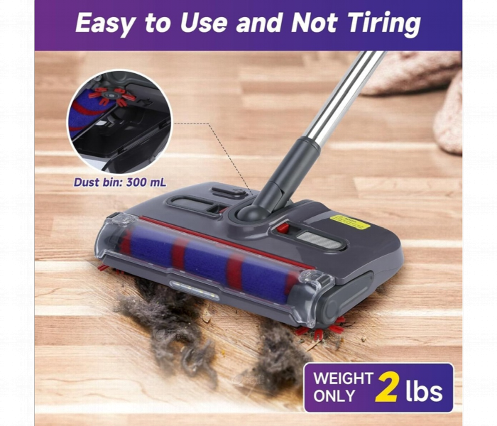 Cordless Electric Sweeper Rechargeable Cleaning Device - Zoom Image 2