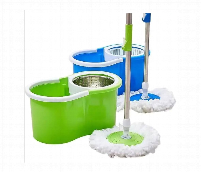 360 Spin Mop Set With Easywring Microfiber Bucket - Zoom Image 2