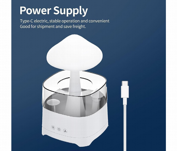 Mushroom Rain Drop Humidifier Bluetooth Speaker - Zoom Image 5
