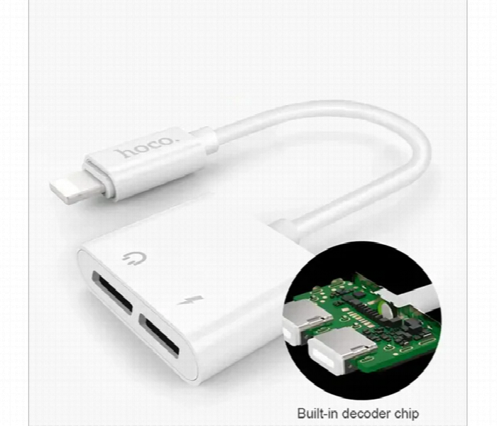 Hoco Dual Ip Digital Audio Converter Adapter - Zoom Image 4