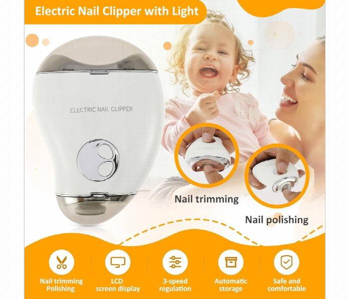 Automatic Electric Nail Clipper Usb Rechargeable - Zoom Image 2