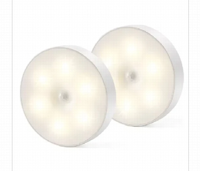 Smart Motion Sensor Led Night Light Usb Rechargeable 3Pcs - Zoom Image 1