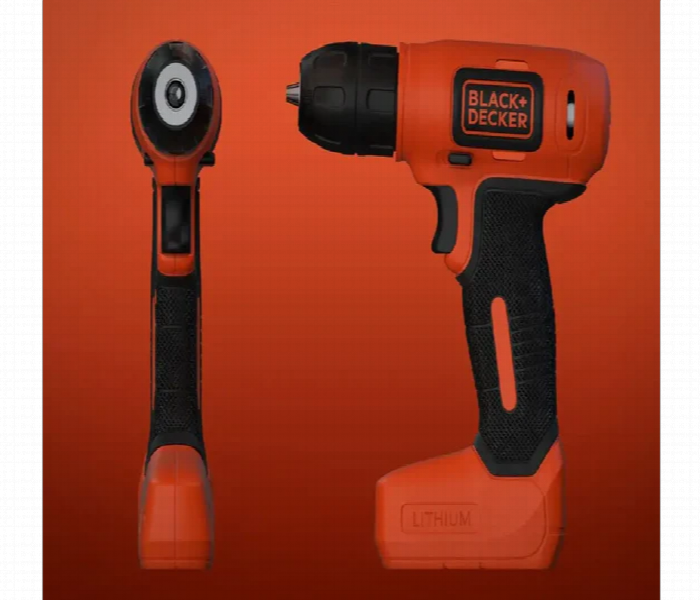 Black And Decker Bdcd8 B5 7.2V Cordless Drill Driver - Zoom Image 3
