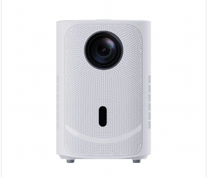 Porodo Mini Projector Android 9 Wireless Mirroring  White - Zoom Image 2