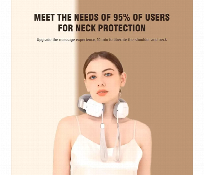 Generic Neck Shoulder Massager 6D Type C Rechargeable - Zoom Image 3
