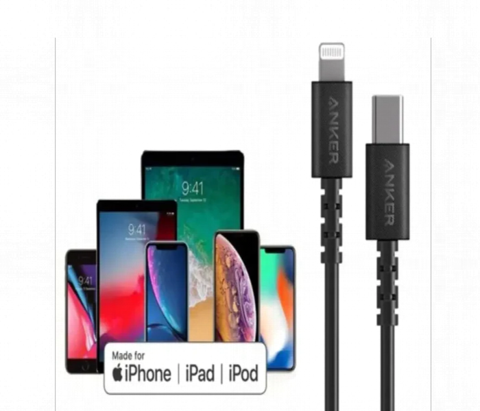 Anker Powerline Select Usb C To Lightning Cable 6Ft - Zoom Image 4