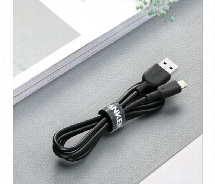 Anker Powerline Ii Lightning Cable 3Ft Black - Zoom Image 2