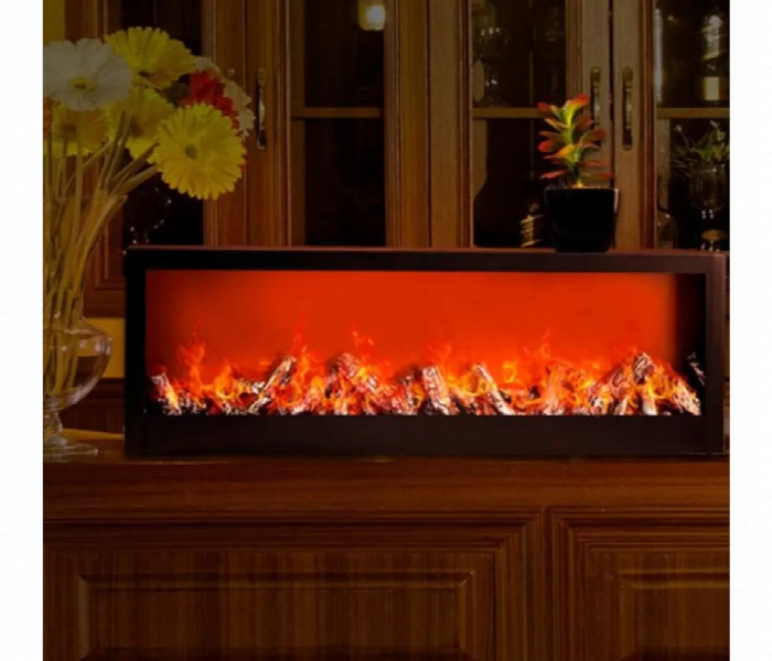 Led Fireplace Lantern 60 Into 20Cm Realistic Flame Effect - Zoom Image 1