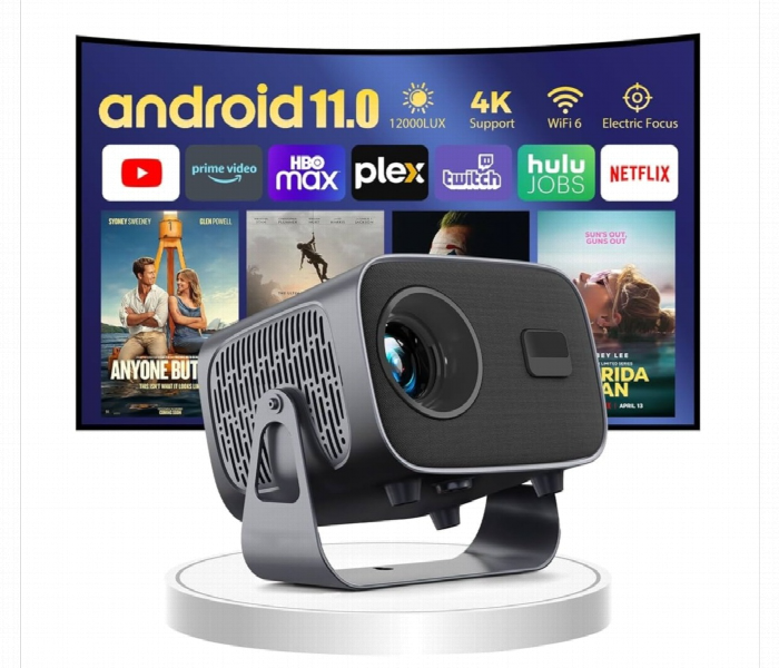 Smartbarry Ht12 4K Hdr Android Wifi Projector - Zoom Image 3