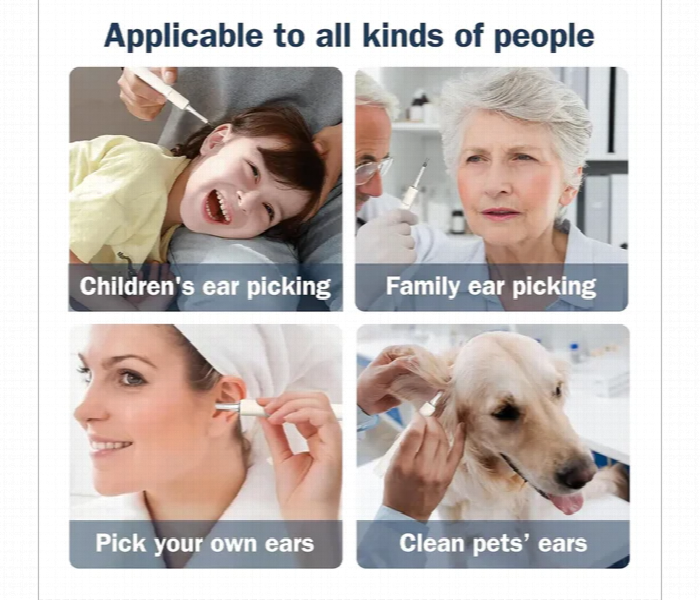 Generic 4 In 1 Visual Ear Pick 10Mp Type C Rechargeable - Zoom Image 5